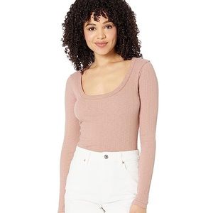 NWT Madewell Pointelle Scoop Neck T-Shirt Size XS